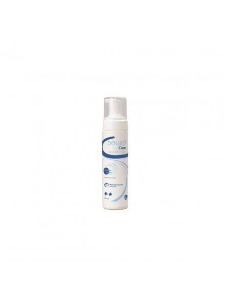 Douxo Care Mousse 200 ml 1 Spumă fără clătire pentru câini și pisici cu piele sensibilă
