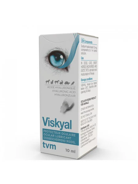 Viskyal 10 ml 1 Picături oftalmice Viskyal 10 ml pentru câini și pisici