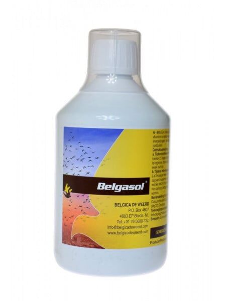 Belgasol 0.5 L - Supliment Electrolitic Premium pentru Porumbei 1 belgasol 0.5l belgica de weerd supliment electrolitic porumbei